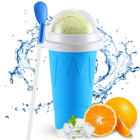 Squeeze your way to a refreshing treat with a magic slushy maker squeeze cup